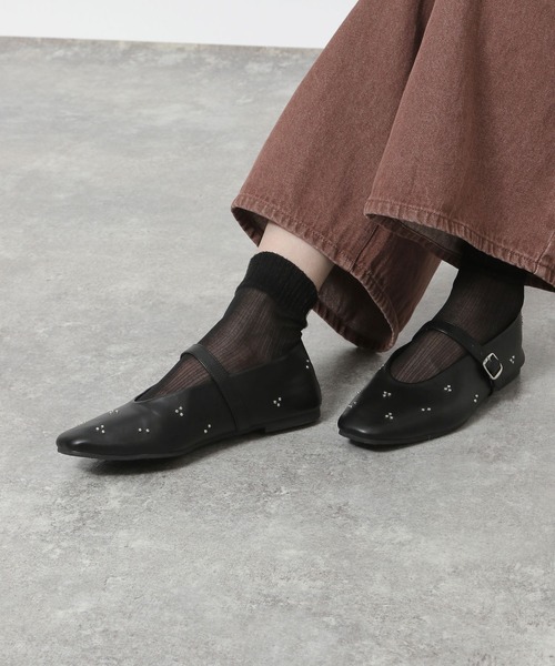 LAKOLE（ラコレ）の「クルーシアークレープソックス / 105180（ソックス/靴下・レディース・ブラック/グレー/ピンク/アイボリー/ベージュ・FREE）」の11枚目の写真