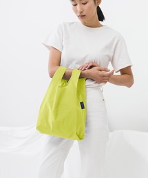 ☆未使用級☆ BAGGU オールレザー　イエロー　エコバッグ 82272364b_354_d_215.jpg