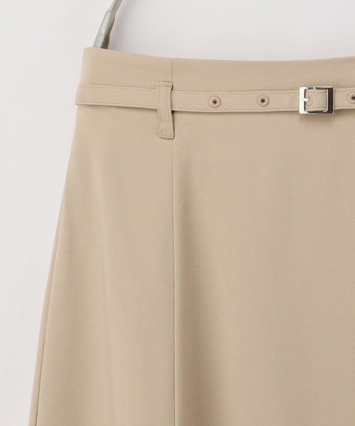 Honeys（ハニーズ）の「ベルト付フレアスカート（スカート・レディース・ベージュ/ネイビー/グレイッシュベージュ/ブラック・M/S/3L/LL/L）」の22枚目の写真
