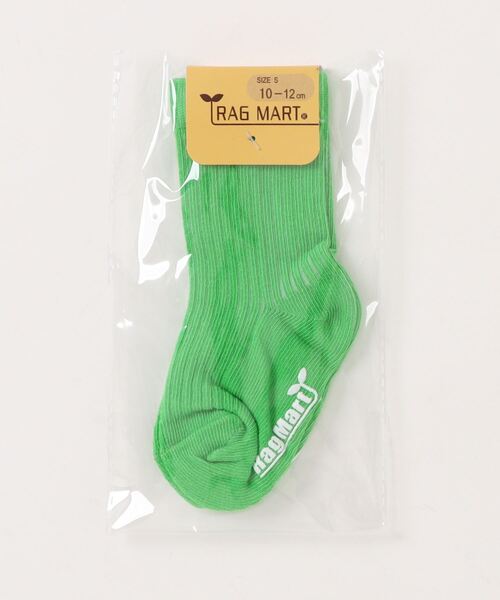 RAGMART(ラグマート)の「ソックス(ソックス/靴下・キッズ・イエロー/パープル/レッド/グリーン/ブルー・SMALL/MEDIUM/LARGE)」の2枚目の写真