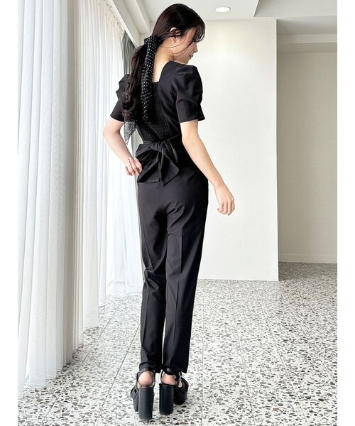 RESEXXY(リゼクシー)の「バックリボンスクエアブラウス【セットアップ着用可能】(シャツ/ブラウス・レディース・その他1/ブラック/その他・FREE)」の13枚目の写真