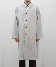 ATON | 【ATON / エイトン】TRAVEL NYLON PACKABLE COAT(ステンカラーコート)