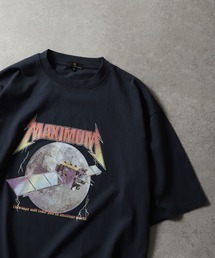 ZIP FIVE | 【ZIP FIVE】レトロプリント ヴィンテージライク ロックプリント バンドTシャツ ビッグシルエットTシャツ 【ピグメント加工】(Tシャツ/カットソー)