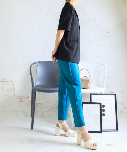 attagirl(アタガール)の「厚底ヒールアンクルストラップサンダル(サンダル・レディース・ホワイト系その他/ブラック系その他/アイボリー/ブラック/シルバー・S/M/L/LL)」の11枚目の写真