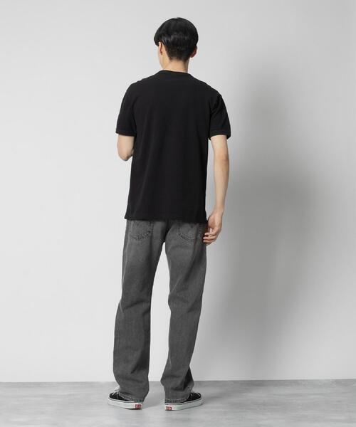 Champion（チャンピオン）の「Champion(チャンピオン)ワンポイントカノコ半袖Tシャツ（Tシャツ/カットソー・メンズ・ダークグリーン/ホワイト/ブラック・M/L/XL）」の11枚目の写真