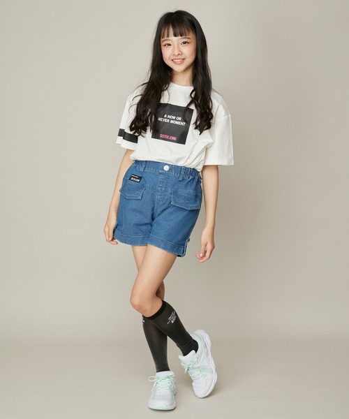 JENNI(ジェニィ)の「【雑誌 ニコ☆プチ掲載】JENNI×n☆pスニーカー(スニーカー・キッズ・ブラック/サックスブルー/ミント・20cm/21cm/22cm/23cm/24cm)」の9枚目の写真