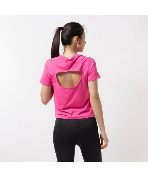 Reebok(リーボック)の「チル アスレチック Tシャツ / RBK-CHILL ATHLETIC TEE(Tシャツ/カットソー・レディース・ライトブルー/ブラック/ピンク・LARGE/X-LARGE/XX-LARGE/SMALL/X-SMALL/MEDIUM)」の17枚目の写真