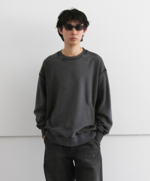 F-LAGSTUF-F（フラグスタフ）の「F-LAGSTUF-F BORO SWEAT（スウェット