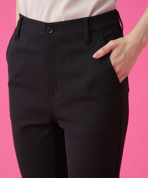 Apo(s)ture（アポスチャー）の「NANCY-001/合繊スキニーパンツ（その他パンツ・レディース・チャコール/ベージュ/ブラック/グリーン・XS/S/M/L/XL）」の9枚目の写真