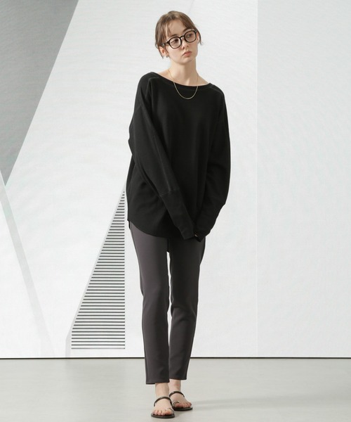 Apo(s)ture（アポスチャー）の「NANCY-001/合繊スキニーパンツ（その他パンツ・レディース・チャコール/ベージュ/ブラック/グリーン・XS/S/M/L/XL）」の20枚目の写真