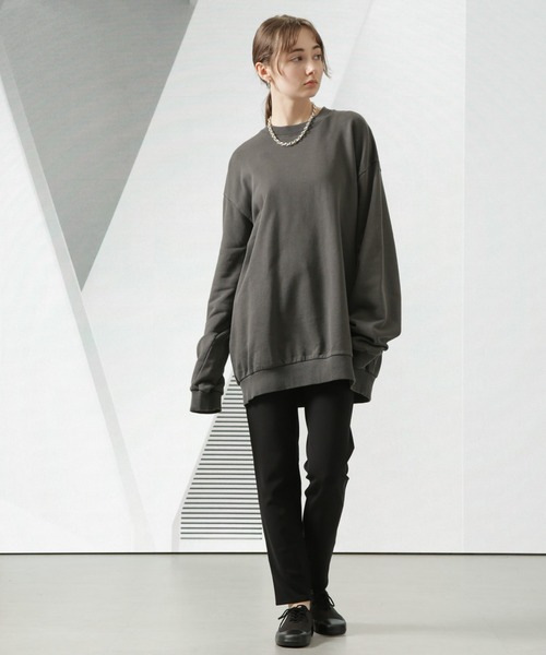 Apo(s)ture（アポスチャー）の「NANCY-001/合繊スキニーパンツ（その他パンツ・レディース・チャコール/ベージュ/ブラック/グリーン・XS/S/M/L/XL）」の16枚目の写真