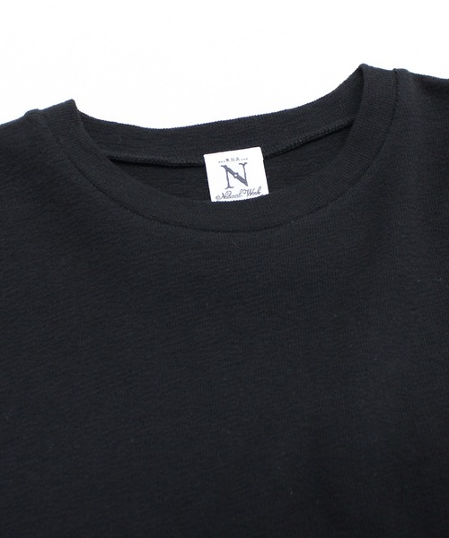 RNA-N(アールエヌエーエヌ)の「M2217 ブロックインレイドロップショルダープルオーバー(Tシャツ/カットソー・レディース・グレイッシュブルー/ブラック/オフホワイト・MEDIUM)」の10枚目の写真