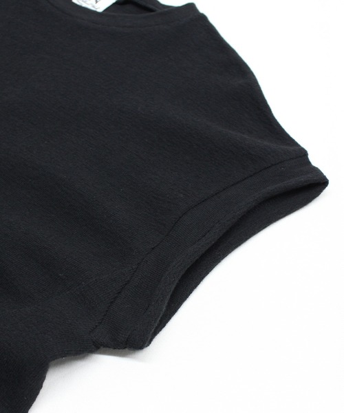 RNA-N(アールエヌエーエヌ)の「M2217 ブロックインレイドロップショルダープルオーバー(Tシャツ/カットソー・レディース・グレイッシュブルー/ブラック/オフホワイト・MEDIUM)」の12枚目の写真