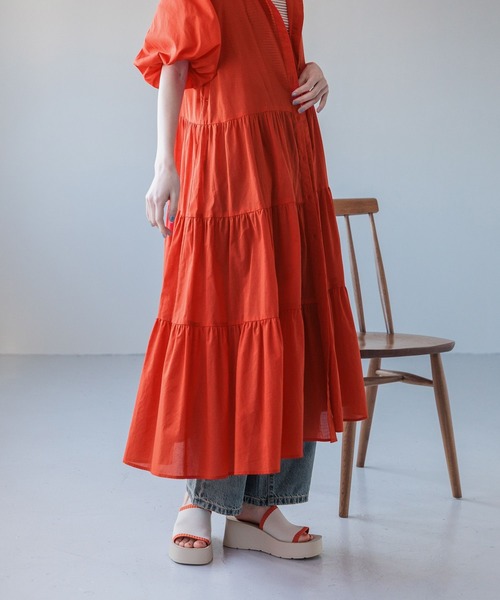 LOWRYS FARM(ローリーズファーム)の「ボイルワンピース 989643(ワンピース・レディース・イエロー/レッド/ホワイト/その他/ブラック・FREE)」の10枚目の写真