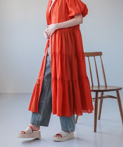 hebane ワンピース　ローリーズファーム 楽天市場】【SALE／29%OFF】オーガニックボイルワンピ* LOWRYS