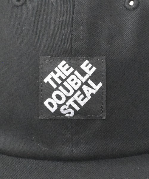 DOUBLE STEAL(ダブルスティール)の「ピスネーム フラットバイザーキャップ(キャップ・メンズ・ブラック/オリーブ/グレイッシュブルー・FREE)」の8枚目の写真