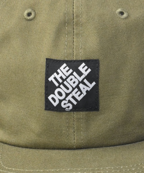 DOUBLE STEAL(ダブルスティール)の「ピスネーム フラットバイザーキャップ(キャップ・メンズ・ブラック/オリーブ/グレイッシュブルー・FREE)」の10枚目の写真