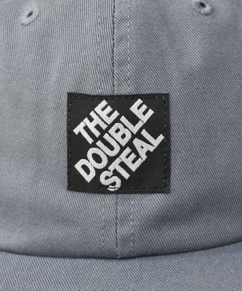 DOUBLE STEAL(ダブルスティール)の「ピスネーム フラットバイザーキャップ(キャップ・メンズ・ブラック/オリーブ/グレイッシュブルー・FREE)」の12枚目の写真