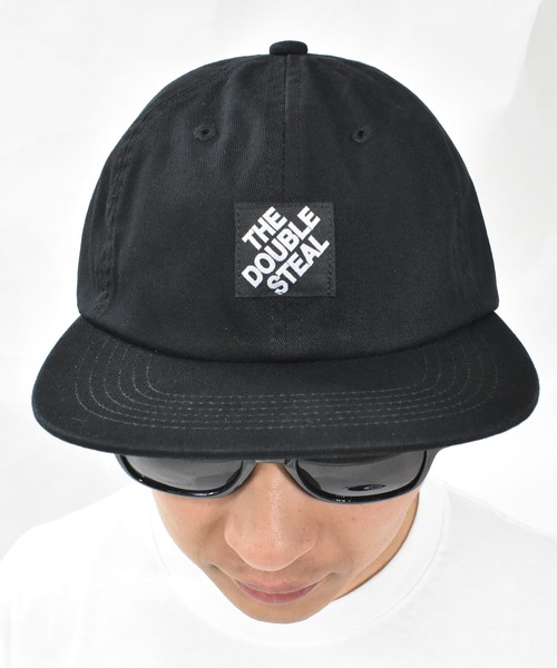 DOUBLE STEAL(ダブルスティール)の「ピスネーム フラットバイザーキャップ(キャップ・メンズ・ブラック/オリーブ/グレイッシュブルー・FREE)」の14枚目の写真