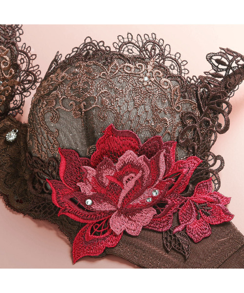 HIMICO（ヒミコ）の「ヒミコ 020シリーズ ブラジャー B~F（ブラジャー・レディース・ブラウン/イエロー/ライトグリーン・F80/F75/C65/B75/B70/B65/E75/E70/E65/D80/D75/D70/D65/C80/C75/C70/F70/F65/E80）」の10枚目の写真