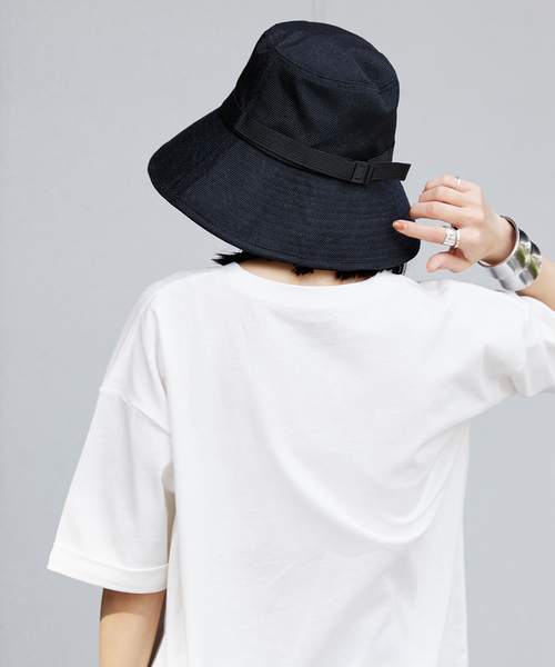 JOURNAL STANDARD（ジャーナルスタンダード）の「《追加2》【CIFORIS/シフォリス】Paperlike hat（ハット・レディース・ブラック/ベージュ・FREE）」の3枚目の写真