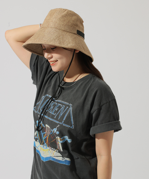 JOURNAL STANDARD（ジャーナルスタンダード）の「《追加2》【CIFORIS/シフォリス】Paperlike hat（ハット・レディース・ブラック/ベージュ・FREE）」の5枚目の写真