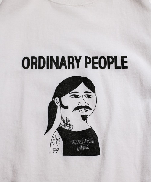 FUNG（ファング）の「FUNG / ファング ORDINARY MEN SS TEE グラフィック プリントTシャツ（Tシャツ/カットソー・メンズ・ホワイト/ブラック・MEDIUM/LARGE/X-SMALL）」の6枚目の写真