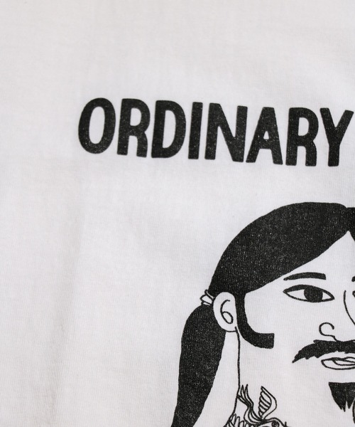 FUNG（ファング）の「FUNG / ファング ORDINARY MEN SS TEE グラフィック プリントTシャツ（Tシャツ/カットソー・メンズ・ホワイト/ブラック・MEDIUM/LARGE/X-SMALL）」の7枚目の写真