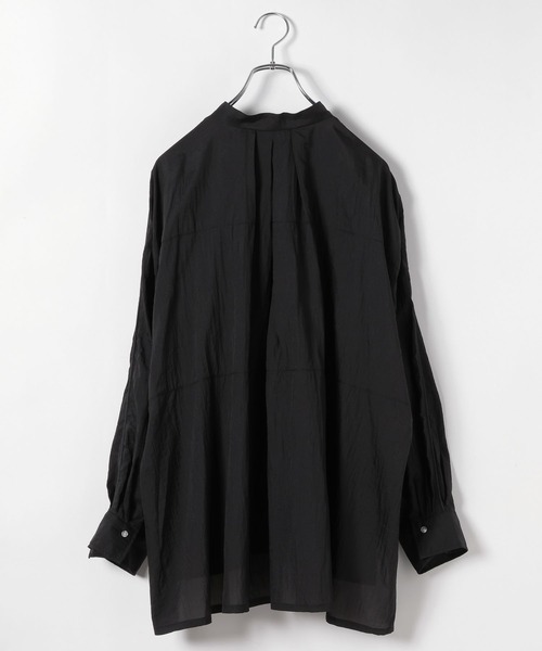 HEREIAM（ヘレイアム）の「【HEREIAM】撥水／フォグシアーオーバーシャツ（シャツ/ブラウス・レディース・ホワイト/ブラック・FREE）」の20枚目の写真
