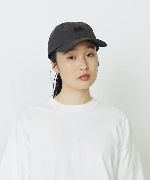 LOISIR（ロワズィール）の「ペロネコキャップ（キャップ・レディース・アイボリー/チャコールグレー・FREE）」の11枚目の写真