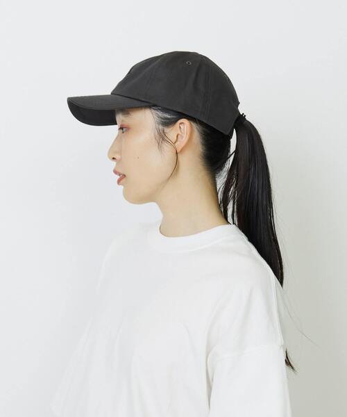 LOISIR（ロワズィール）の「ペロネコキャップ（キャップ・レディース・アイボリー/チャコールグレー・FREE）」の12枚目の写真