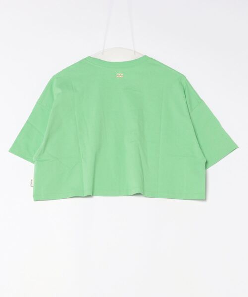 BILLABONG（ビラボン）の「BILLABONG レディース EMB LOGO SHORT CROPPED TEE Ｔシャツ 【2024年夏モデル】/ビラボンショート丈半袖Tシャツ（Tシャツ/カットソー・レディース・ブラック/グリーン系その他/ホワイト/パープル・MEDIUM）」の5枚目の写真