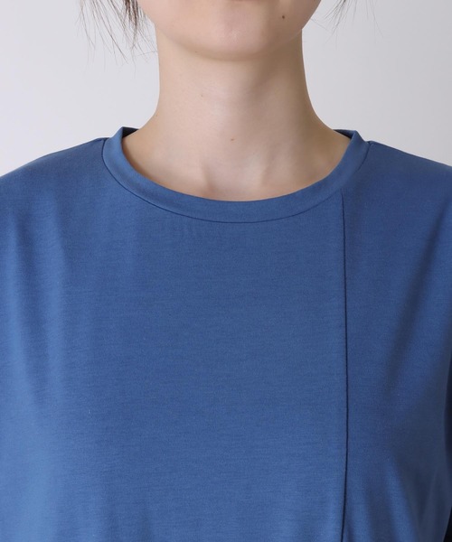 Three Four Time(スリーフォータイム)の「『2枚セット』サイドスリットワンピース×プリーツワンピース(ワンピース・レディース・ブラック/ブルー/グリーン・FREE)」の14枚目の写真