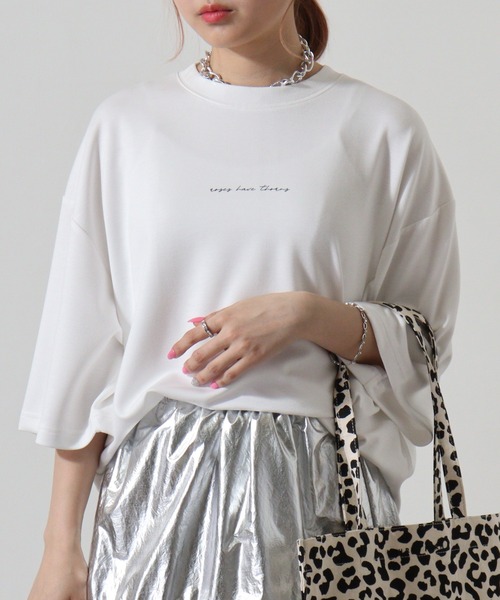 FUNALIVE(ファンアライブ)の「WS select 接触冷感クールポンチ オーバーサイズTシャツ(Tシャツ/カットソー・メンズ・ホワイト系その他/ブラック系その他/ブルーグリーン/ブラック/グレイッシュベージュ/ホワイト・M/L)」の19枚目の写真