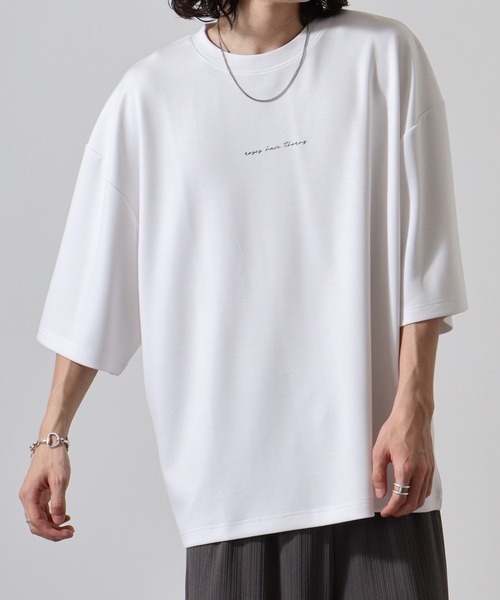 FUNALIVE(ファンアライブ)の「WS select 接触冷感クールポンチ オーバーサイズTシャツ(Tシャツ/カットソー・メンズ・ホワイト系その他/ブラック系その他/ブルーグリーン/ブラック/グレイッシュベージュ/ホワイト・M/L)」の15枚目の写真