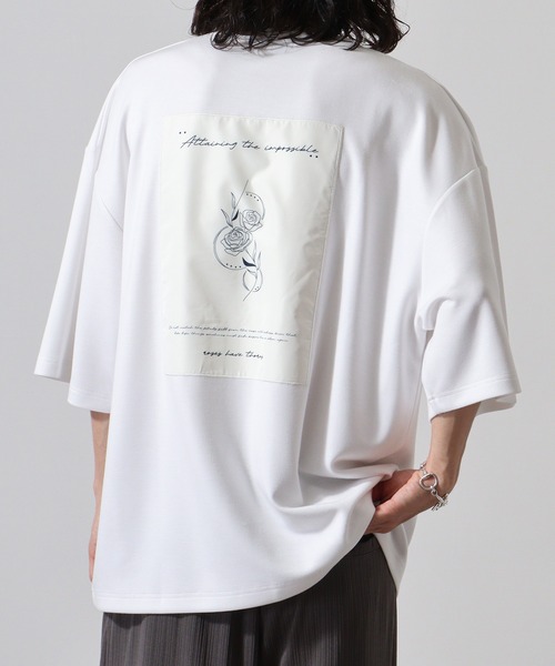 FUNALIVE(ファンアライブ)の「WS select 接触冷感クールポンチ オーバーサイズTシャツ(Tシャツ/カットソー・メンズ・ホワイト系その他/ブラック系その他/ブルーグリーン/ブラック/グレイッシュベージュ/ホワイト・M/L)」の16枚目の写真