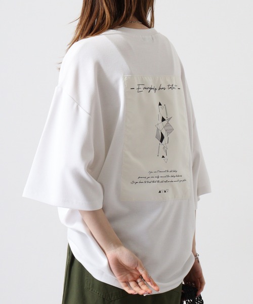FUNALIVE(ファンアライブ)の「WS select 接触冷感クールポンチ オーバーサイズTシャツ(Tシャツ/カットソー・メンズ・ホワイト系その他/ブラック系その他/ブルーグリーン/ブラック/グレイッシュベージュ/ホワイト・M/L)」の11枚目の写真