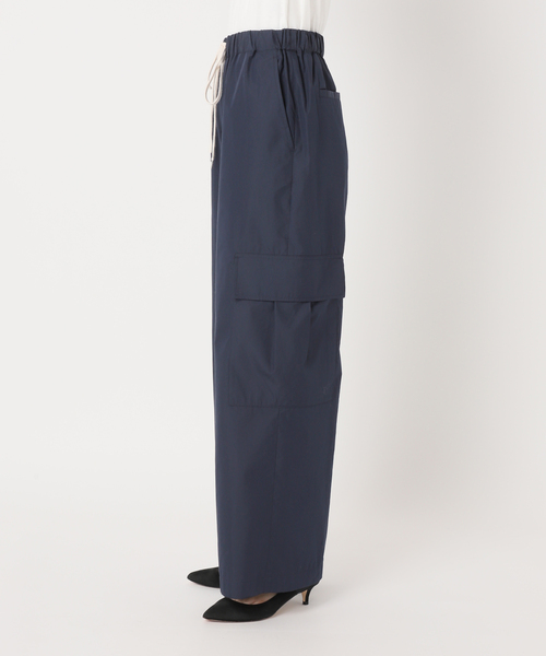 Spick & Span（スピックアンドスパン）の「カーゴポケットイージーパンツ（カーゴパンツ・レディース・ネイビー・FREE）」の15枚目の写真