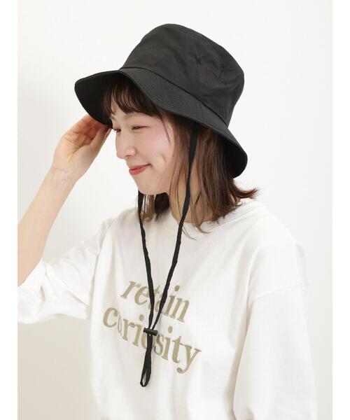 Samansa Mos2（サマンサ モスモス）の「【マルチファンクション】被る日傘ハット（ハット・レディース・ベージュ/ブラック・F）」の2枚目の写真