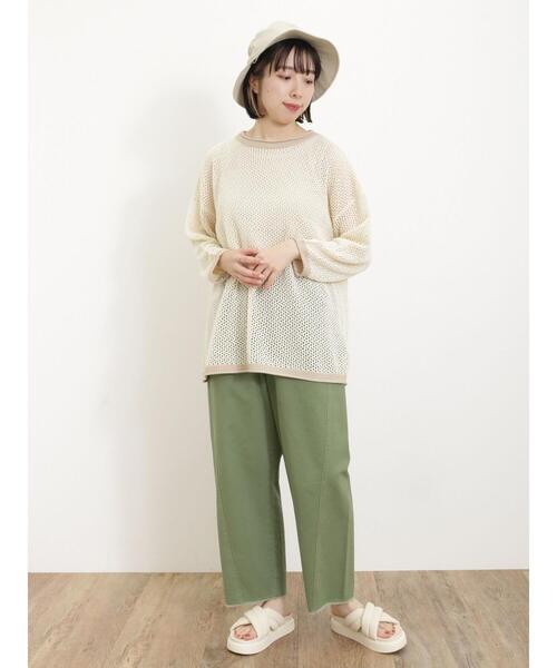 Samansa Mos2（サマンサ モスモス）の「【マルチファンクション】被る日傘ハット（ハット・レディース・ベージュ/ブラック・F）」の13枚目の写真