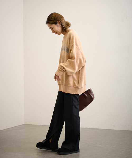 FRAMeWORK（フレームワーク）の「≪追加≫ダブルクロススリットパンツ5（スラックス・レディース・ネイビー/ブラック・36/34/40/38）」の19枚目の写真