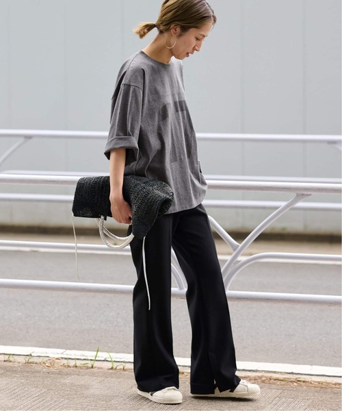 FRAMeWORK（フレームワーク）の「≪追加≫ダブルクロススリットパンツ5（スラックス・レディース・ネイビー/ブラック・36/34/40/38）」の15枚目の写真