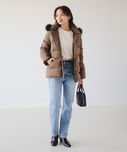 河田 ミドル ダウンジャケット（S～L）（ダウンジャケット