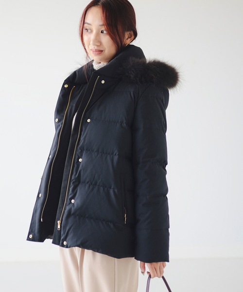 河田 ミドル ダウンジャケット（S～L）（ダウンジャケット