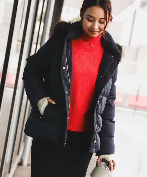 BEAMS フード付きダウンジャケット M BEAMS GOLF ビームスゴルフ