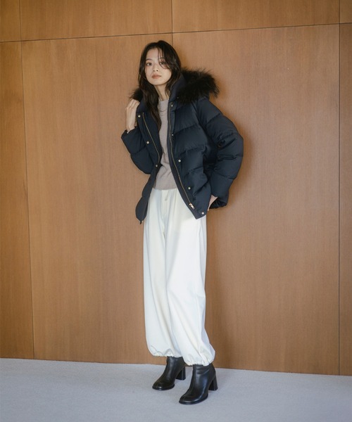 河田 ミドル ダウンジャケット（S～L）（ダウンジャケット/コート）｜B