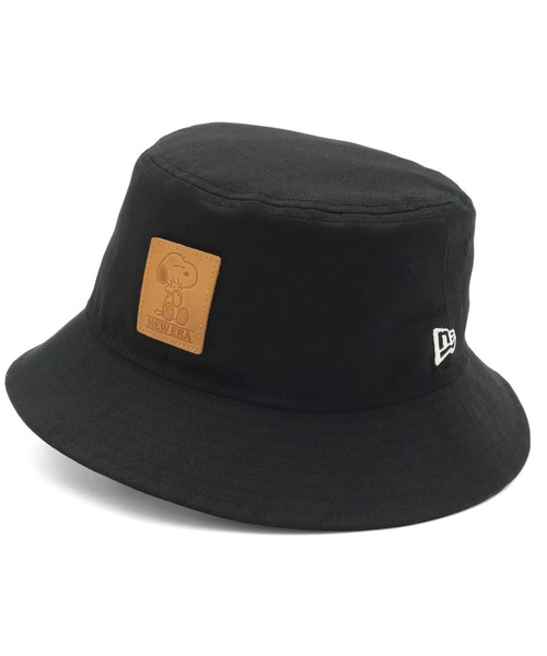 新品未使用★NEWERA スヌーピー バケットハット　ブラック M/L 新品未使用☆NEWERA スヌーピー バケットハット ブラック M/L