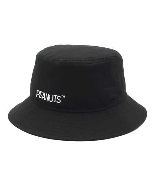 新品未使用★NEWERA スヌーピー バケットハット　ブラック M/L NEW ERA 帽子 ハット ニューエラキャップ バケットハット