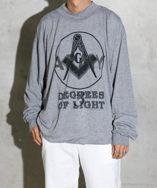 THRIFTY LOOK / スリフティールック ARMY OVER PRINTED LS TEE アーミーオーバープリントLS TEE（Tシャツ/カットソー）｜THRIFTY LOOK（スリフティールック）