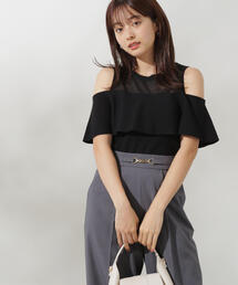 デコルテシアーフレアニット / 1214270706